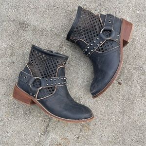 Musse & Cloud Leather Biker Boot